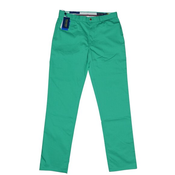 Polo Ralph Lauren Tailored Fit Performance Chino Pants Size 32x34 Green NWT - Picture 2 of 10